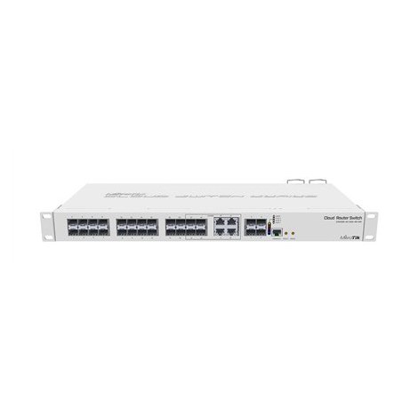 MikroTik | Cloud Router Switch CRS328-4C-20S-4S+RM | SFP ports quantity 20 | 12 month(s) | Rackmountable | 1 Gbps (RJ-45) ports - 2
